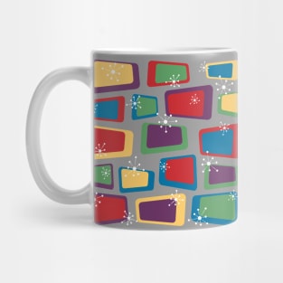 Mid Century Modern Atomic TV Mug